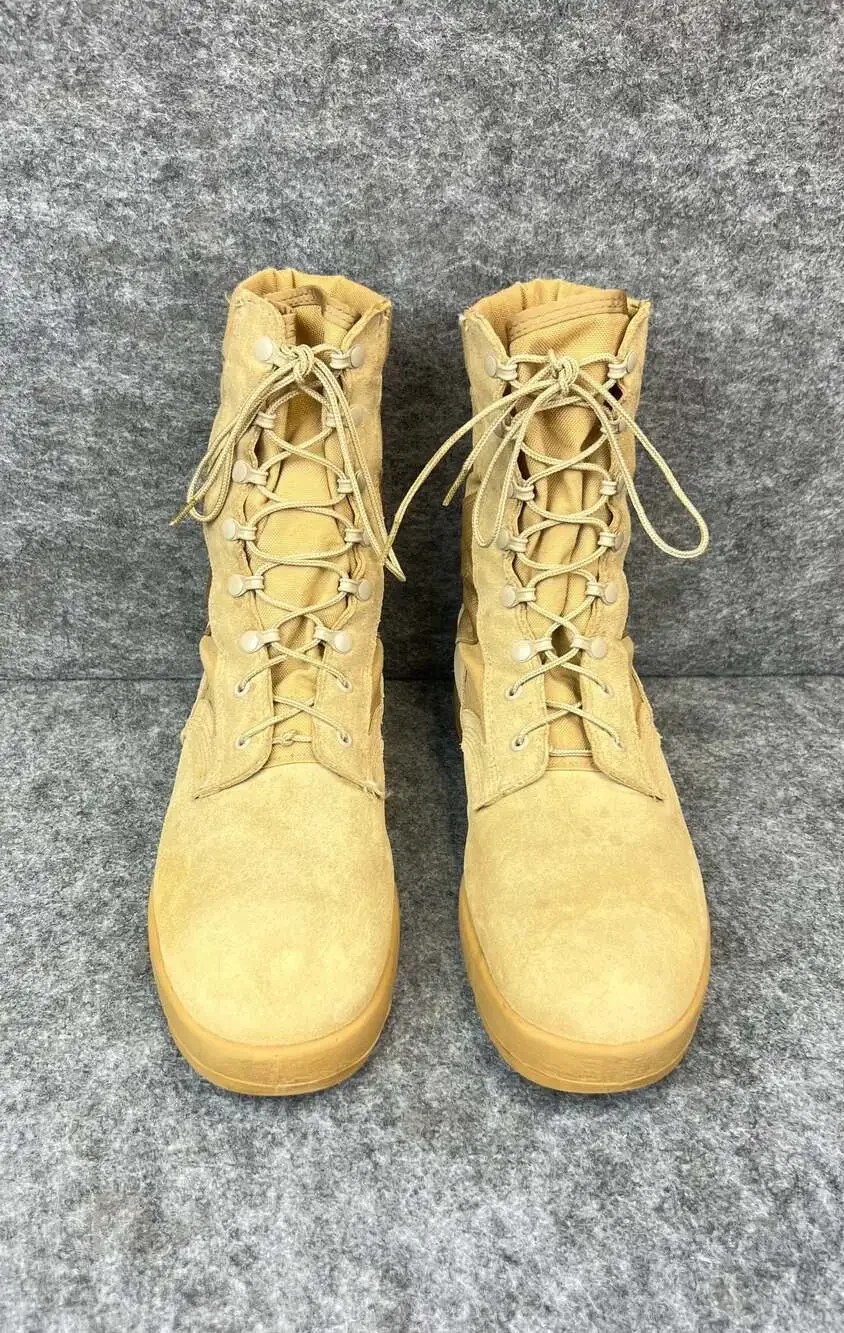 McRae Footwear Mil-Spec Hot Weather Combat Boots Vibram Sole, Size 12N